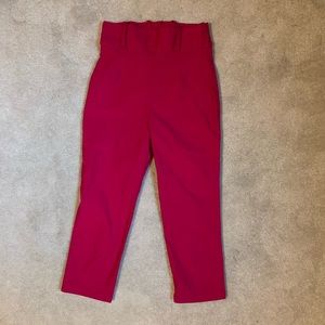 Deadly dames pinup girl clothing hot pink capris